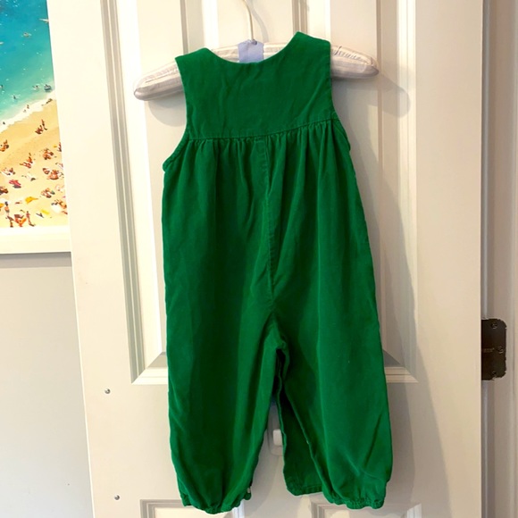 Green Corduroy Whale Longall Overall size 18 month - Picture 3 of 3